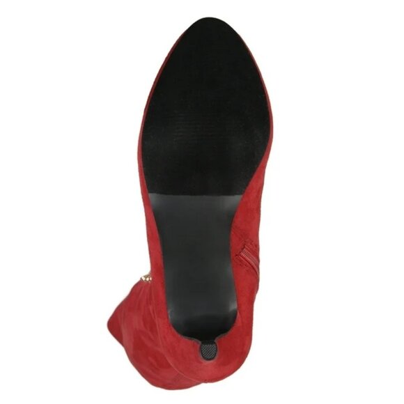 Journee Collection Women's Trill Lace up Over the Knee Dress Boots - Picture 5 of 6